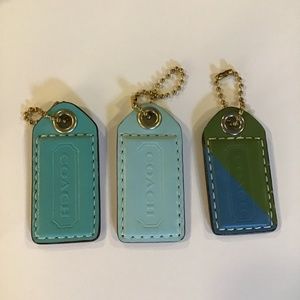 Coach Hangtags. Lot of 3.